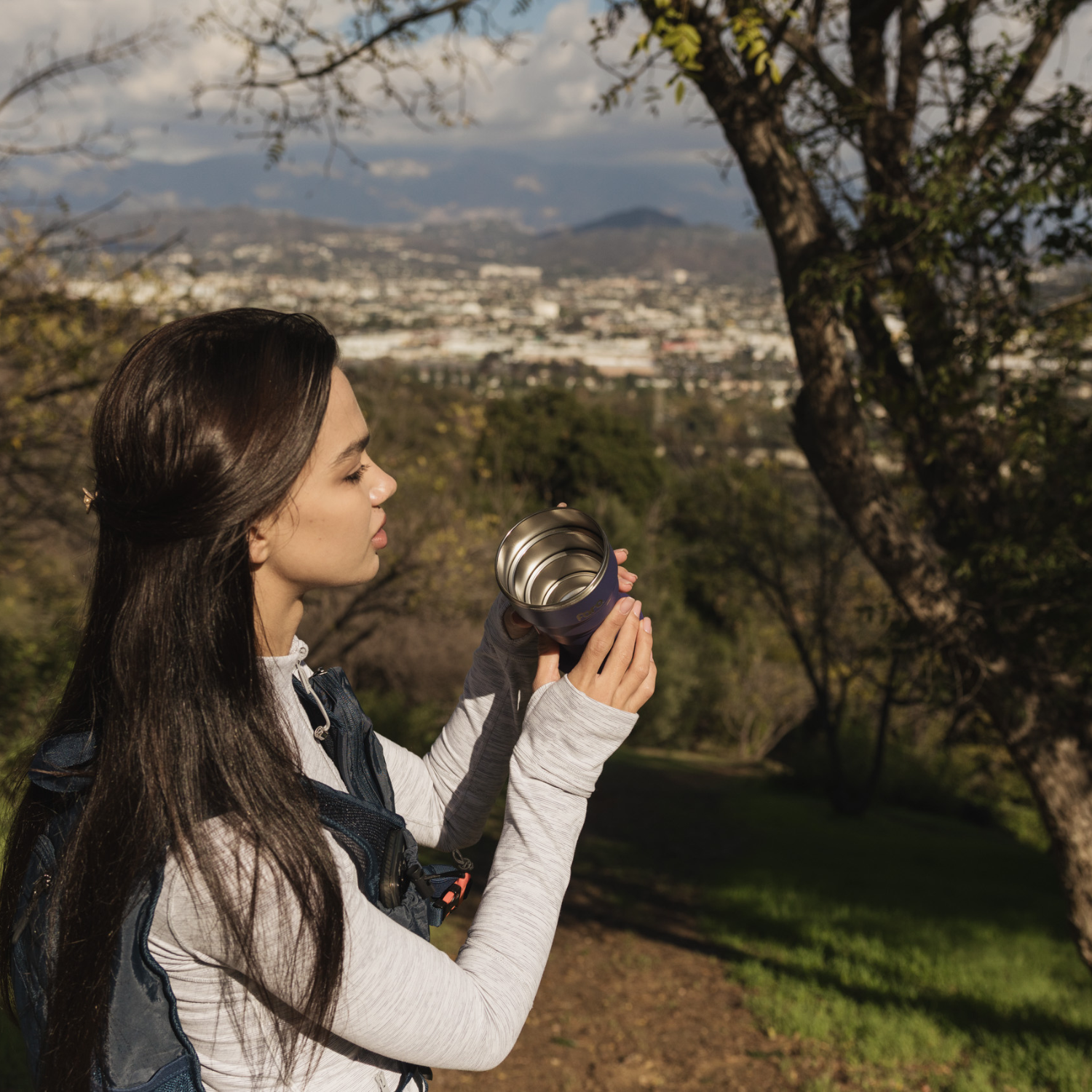 Drinkware Bundle (15oz Cup + Lid + Sleeve)