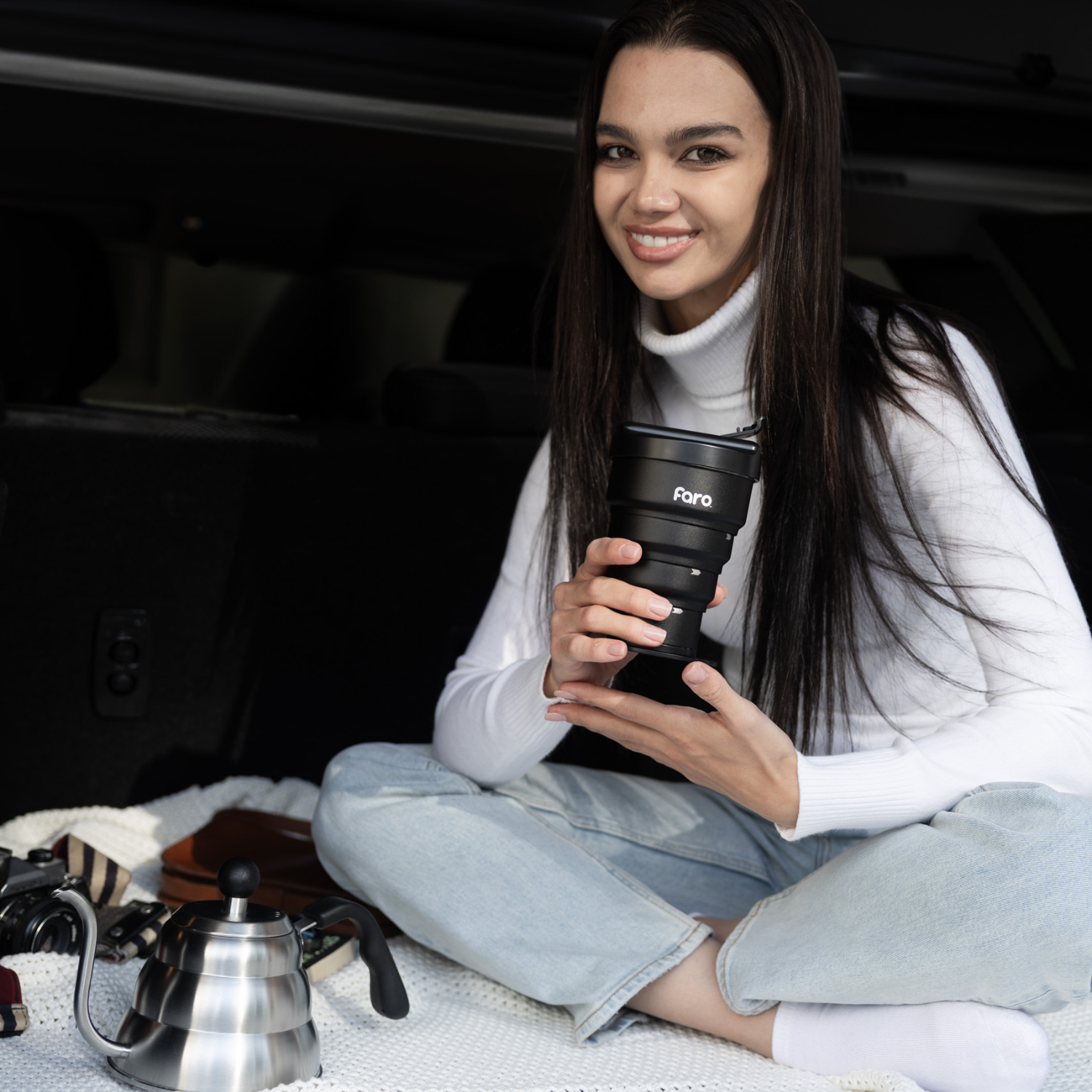 Drinkware Bundle (15oz Cup + Lid + Sleeve)